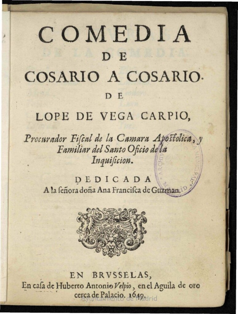 Miniatura de Comedia de corsario a corsario