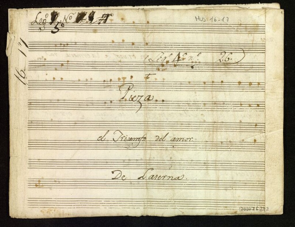 Miniatura de El triunfo del amor y de la amistad, Jenwal y Faustina