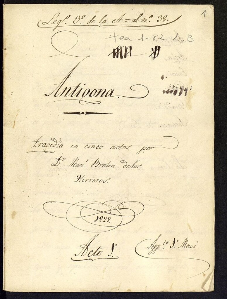 Miniatura de Antígona