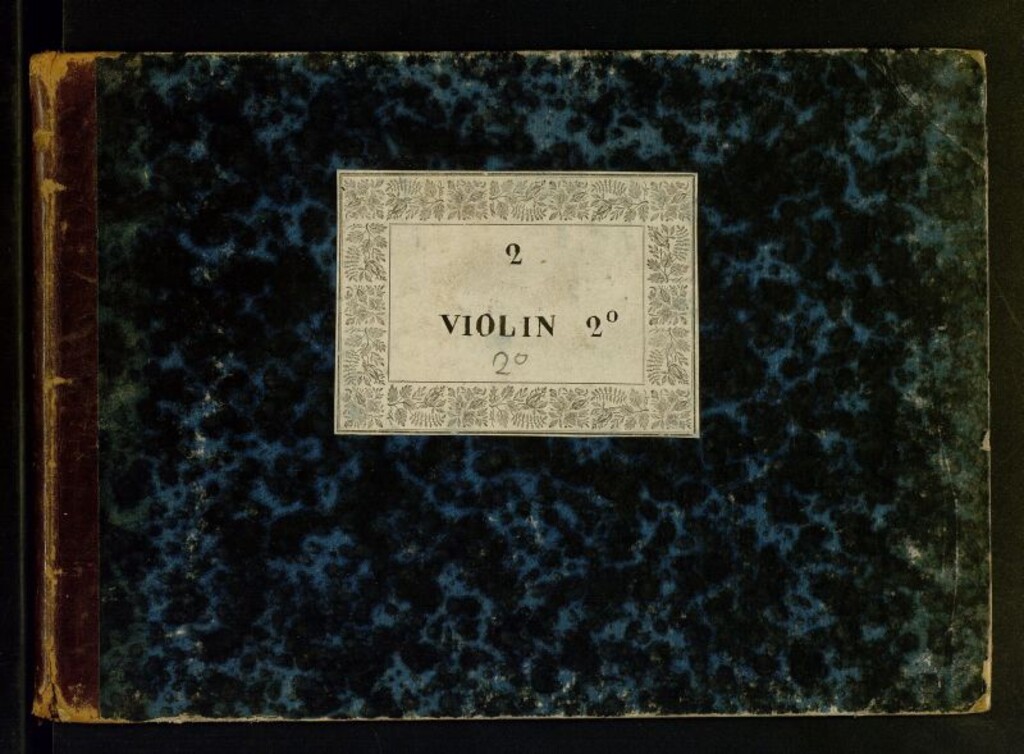 Miniatura de Partes de violín 2º (b) de diversas obras orquestales
