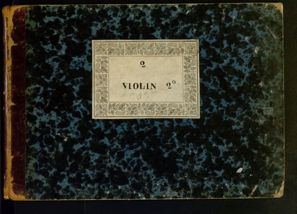 Miniatura de Partes de violín 2º (a) de diversas obras orquestales
