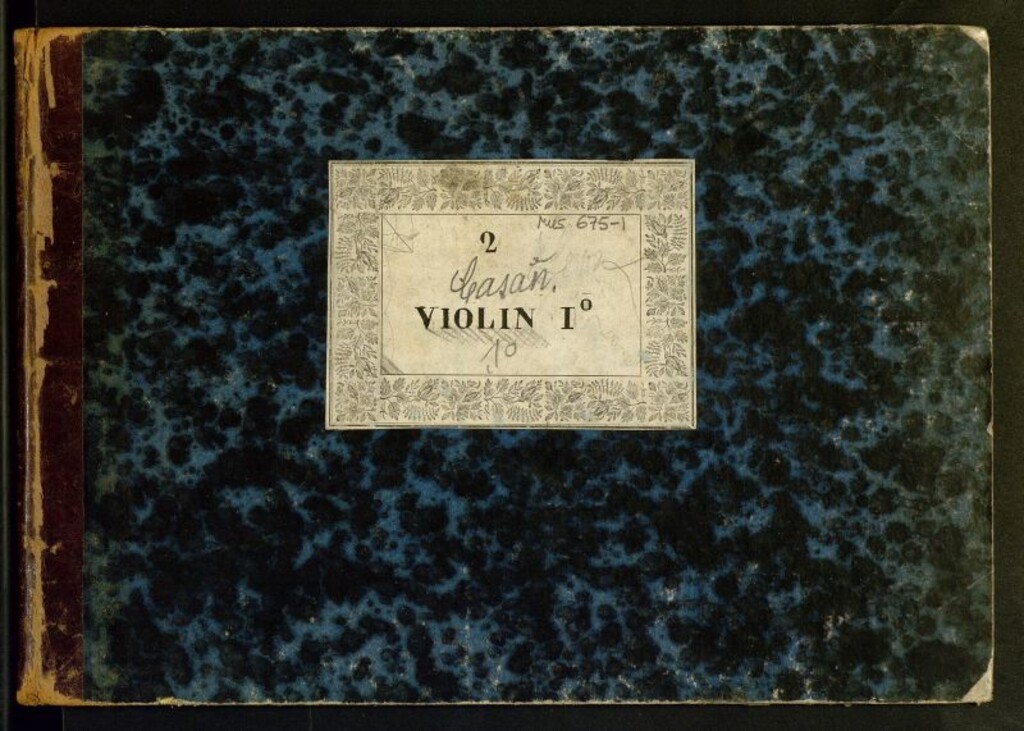 Miniatura de Partes de violín 1º (b) de diversas obras orquestales