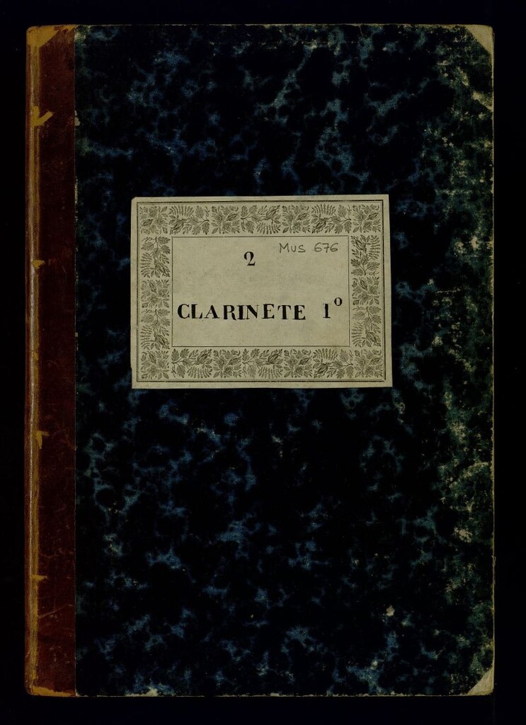 Miniatura de Partes de clarinete 1º de diversas obras orquestales