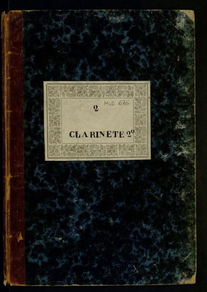 Miniatura de Partes de clarinete 2º de diversas obras orquestales
