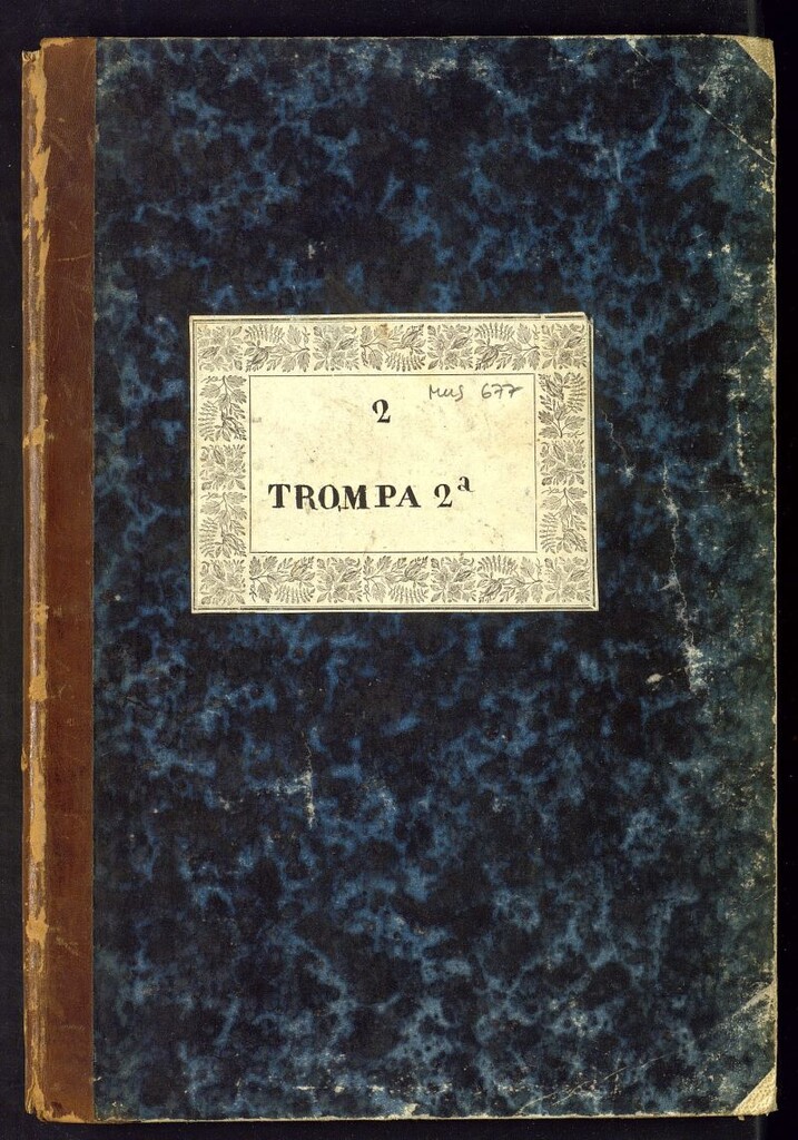 Miniatura de Partes de trompa 2ª de diversas obras orquestales