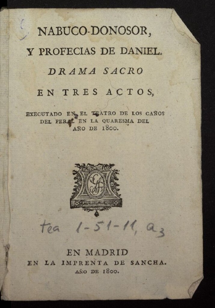 Miniatura de Nabucodonosor y profecías de Daniel