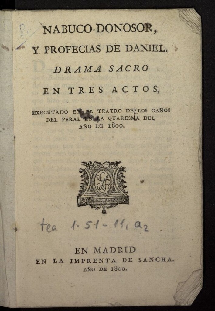 Miniatura de Nabucodonosor y profecías de Daniel