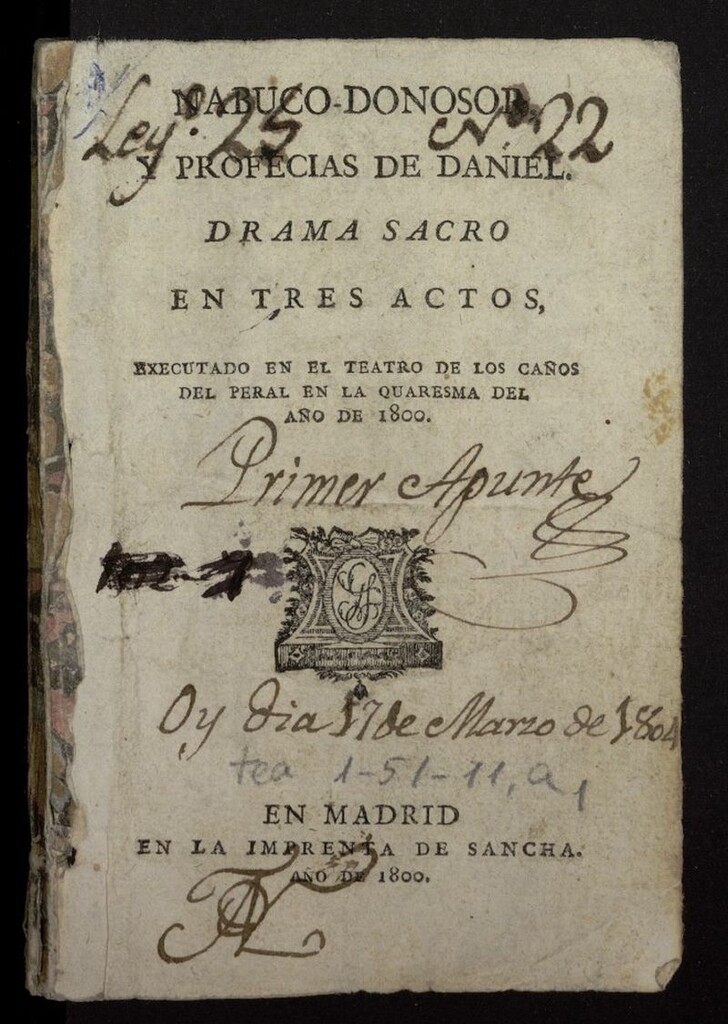 Miniatura de Nabucodonosor y profecías de Daniel
