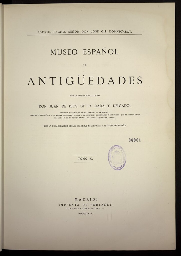 Miniatura de Museo español de antigüedades. Tomo X