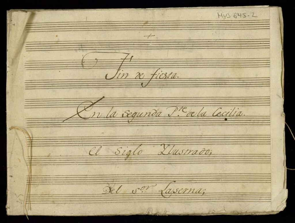 Miniatura de La Cecilia. El siglo ilustrado