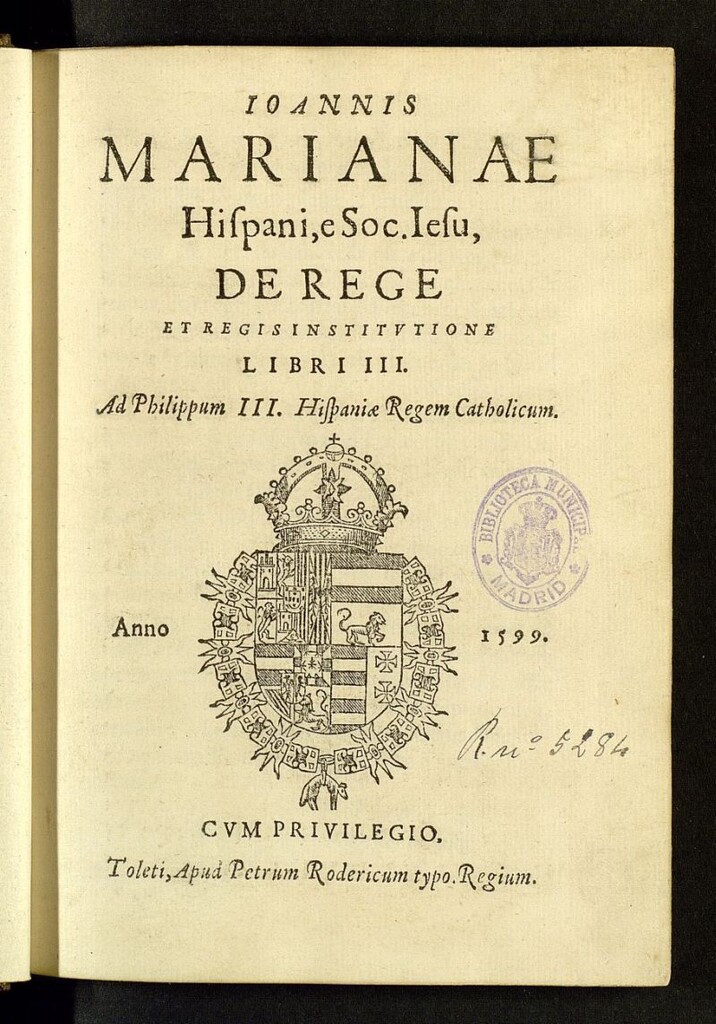 Miniatura de De rege et regis institutione
