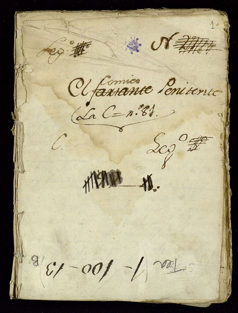 Miniatura de El farsante penitente