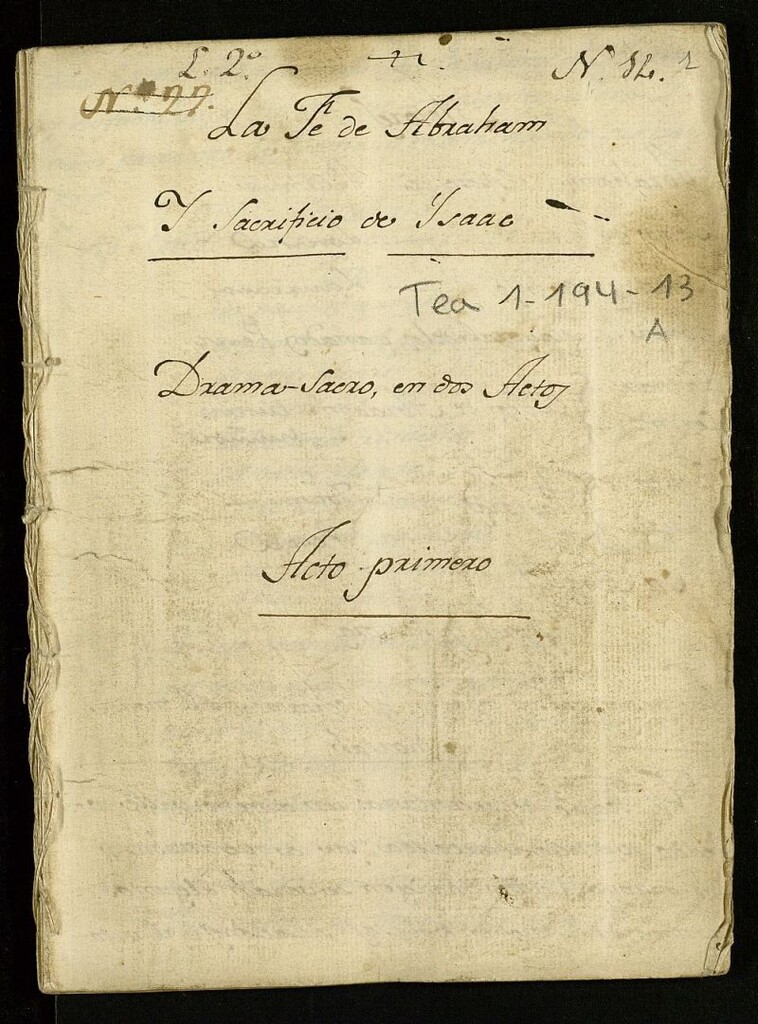 Miniatura de La fe de Abraham y sacrificio de Isaac
