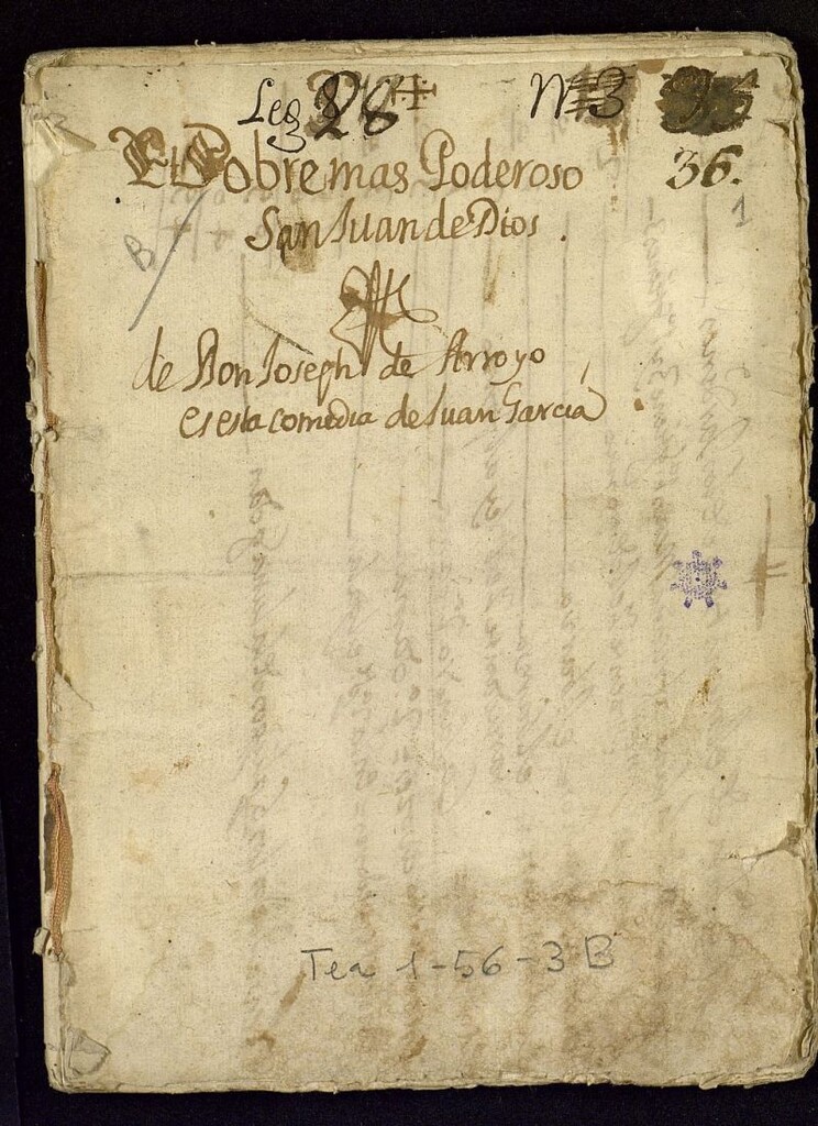 Miniatura de El pobre más poderoso, San Juan de Dios