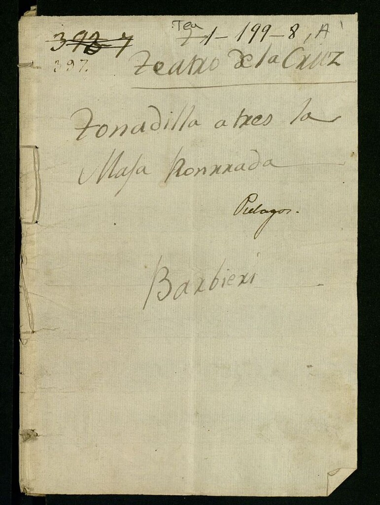 Miniatura de La maja honrada