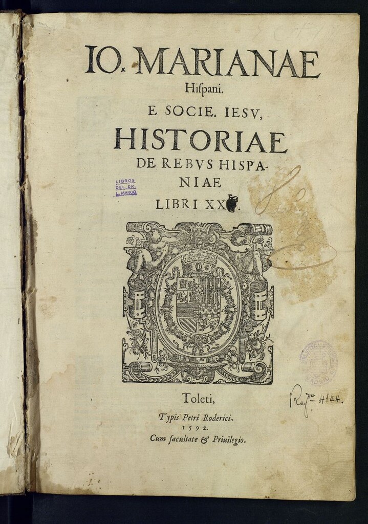 Miniatura de Historiæ de rebus hispaniæ