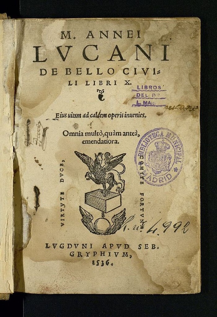 Miniatura de Pharsalia