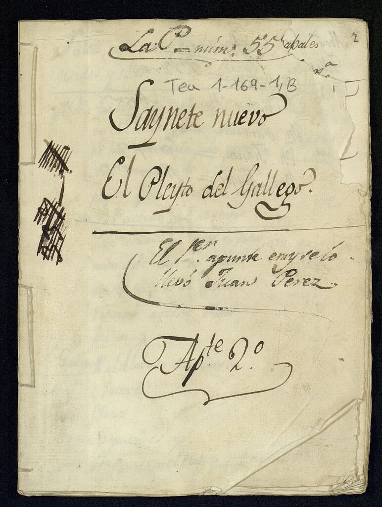 Miniatura de El pleito del gallego