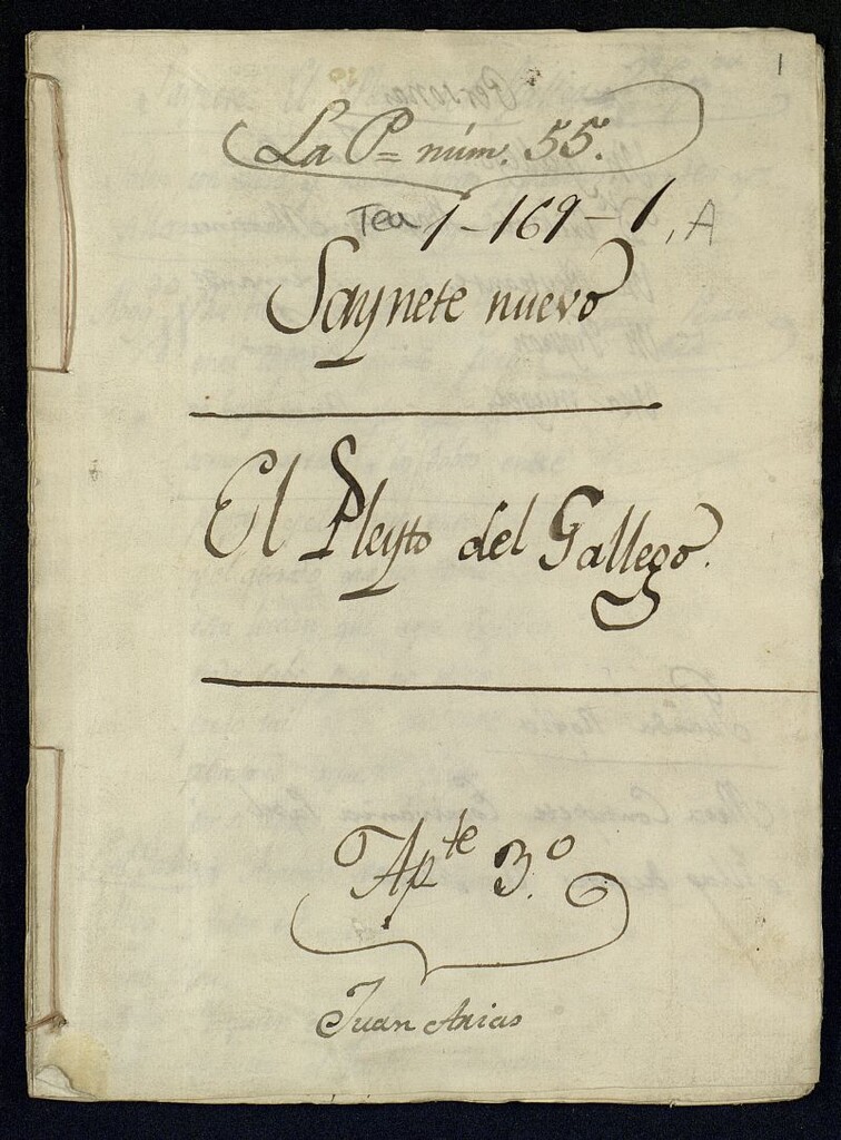 Miniatura de El pleito del gallego