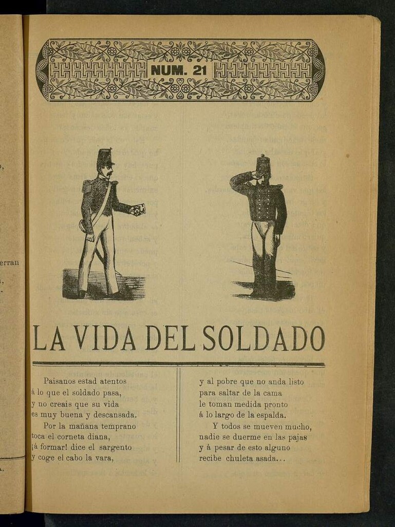 Miniatura de La vida del soldado