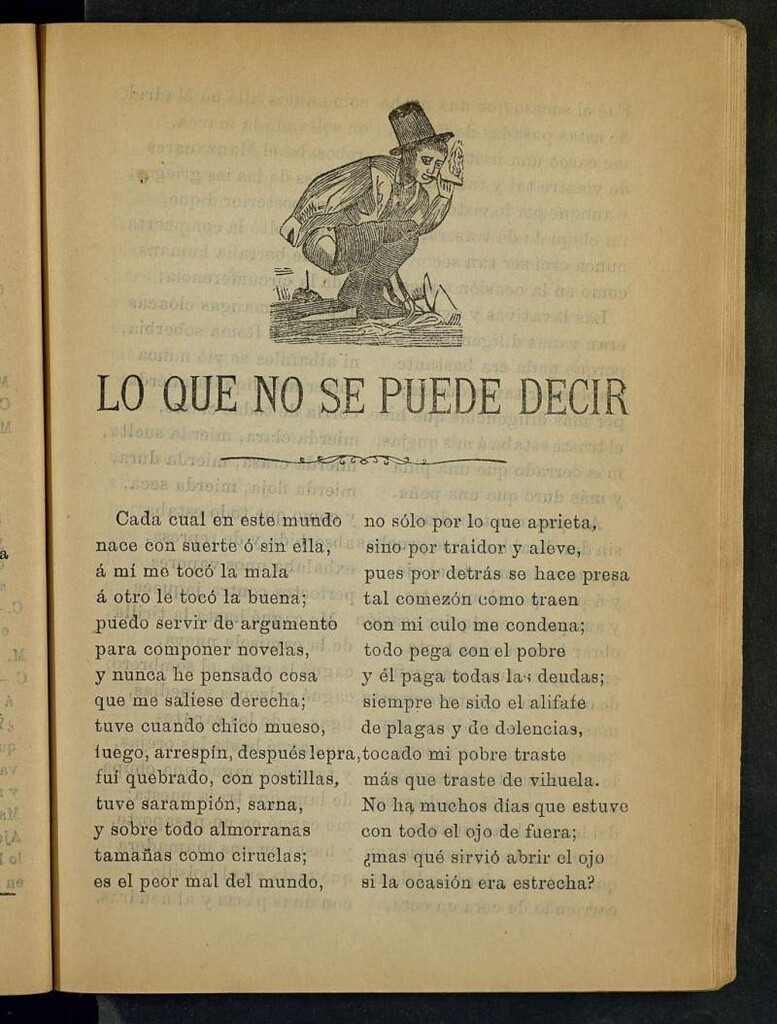 Miniatura de Lo que no se puede decir