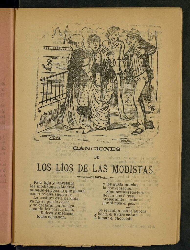 Miniatura de Canciones de los líos de las modistas : ; Los polvos