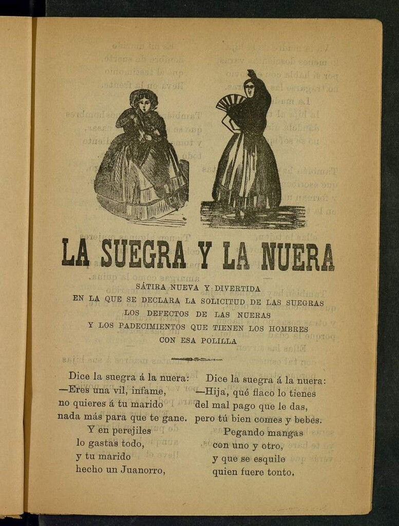 Miniatura de La suegra y la nuera : sátira nueva y divertida ...