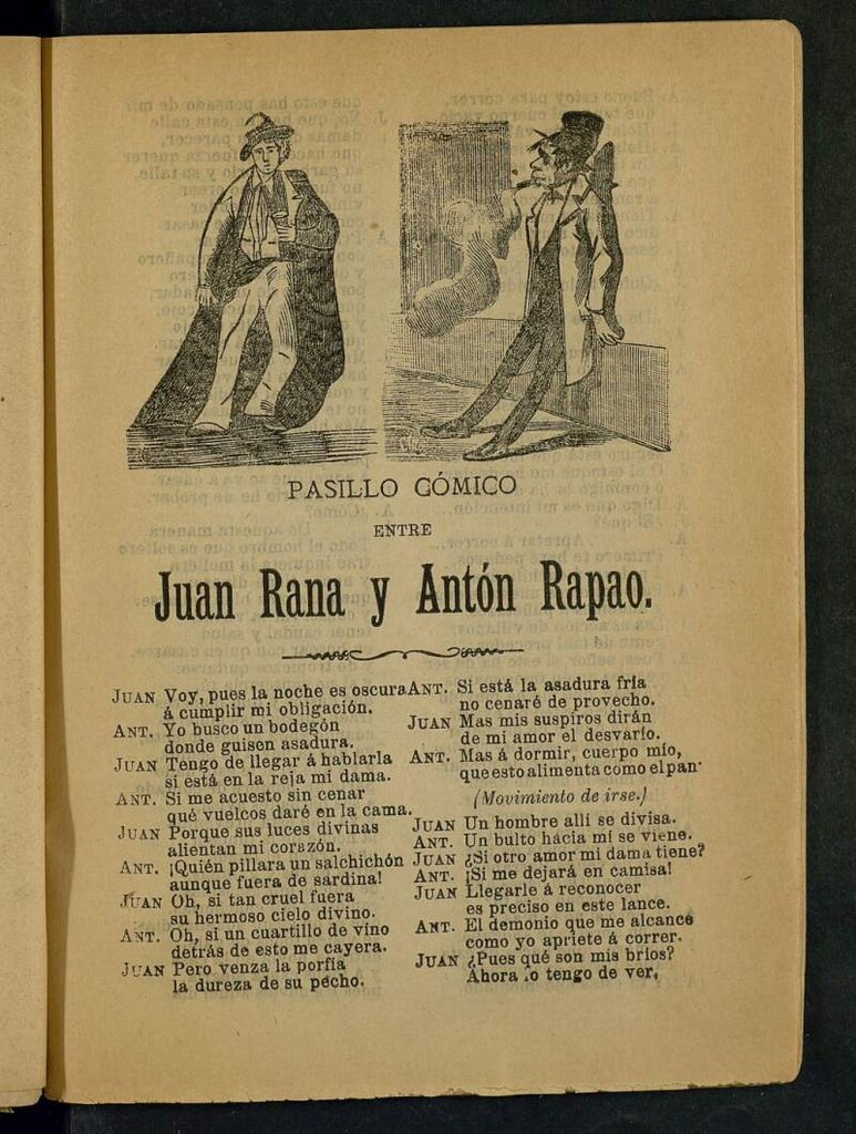 Miniatura de Pasillo cómico entre Juan Rana y Antón Rapao