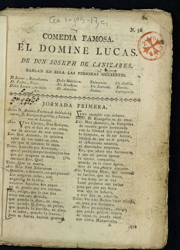 Miniatura de El Domine Lucas