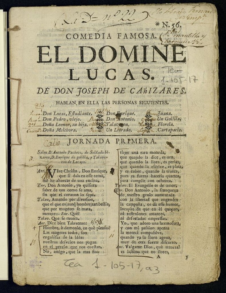 Miniatura de El Domine Lucas