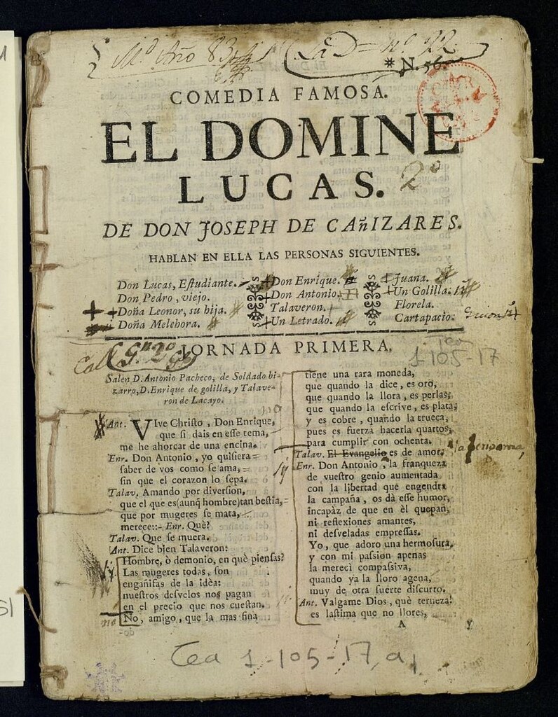 Miniatura de El Domine Lucas