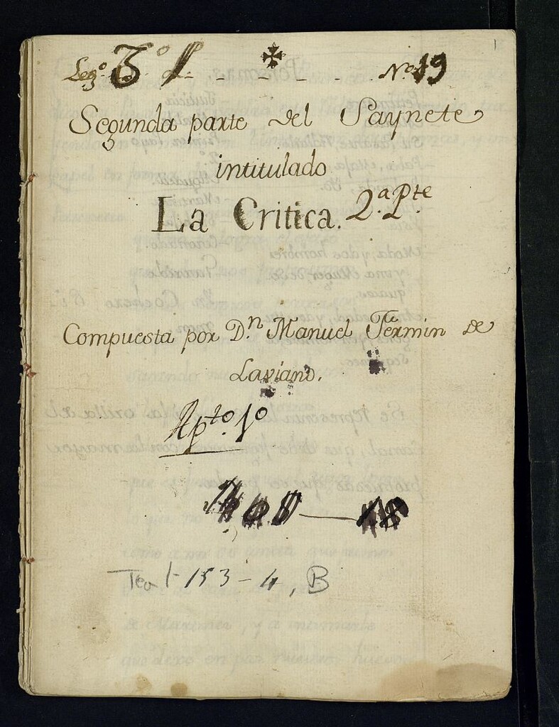 Miniatura de La crítica. 2ª Parte
