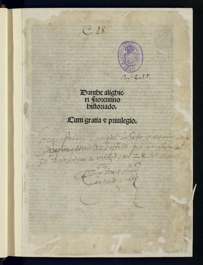 Miniatura de Divina commedia