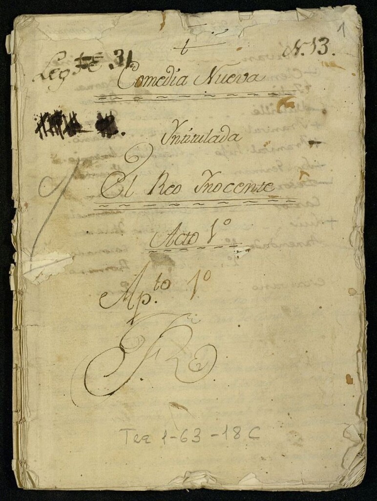 Miniatura de El reo inocente