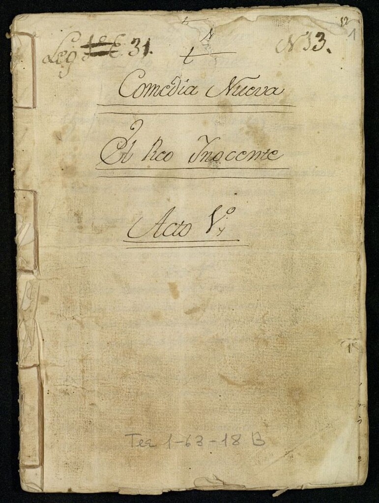 Miniatura de El reo inocente