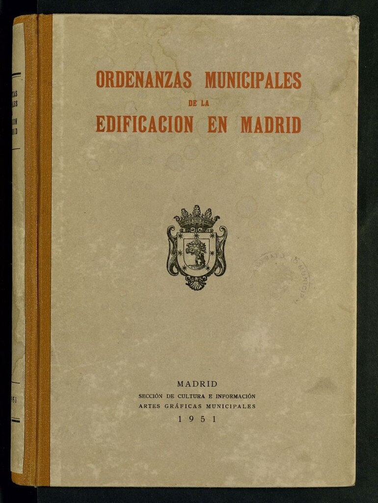 Miniatura de Ordenanzas municipales de la edificación en Madrid