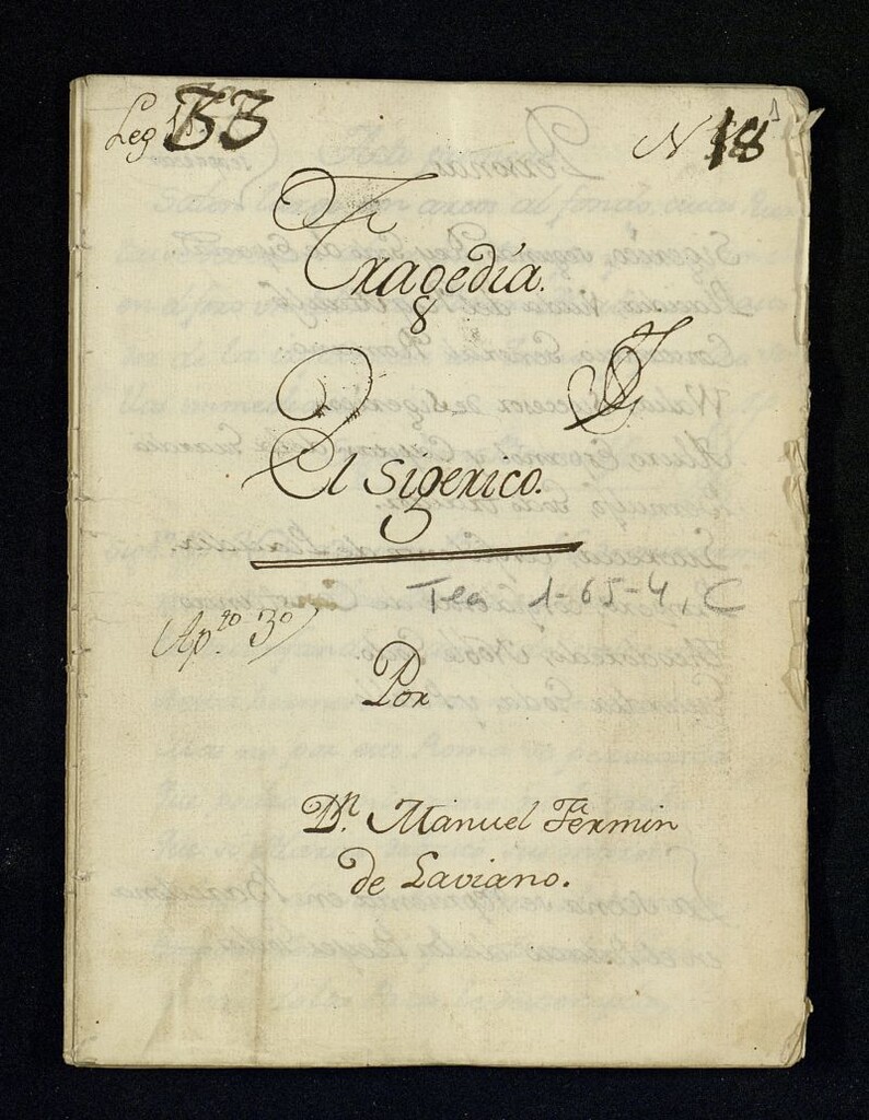 Miniatura de Sigerico, primer rey de los godos