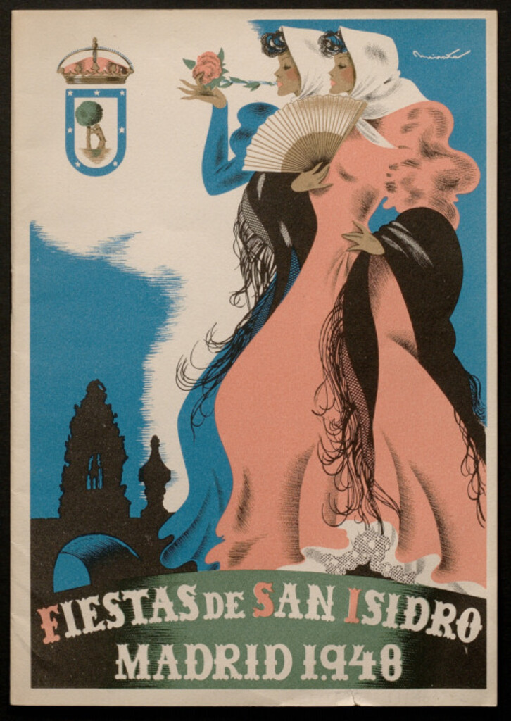 Miniatura de Programa oficial de los Festejos organizados por el excelentísimo Ayuntamiento en honor de San Isidro Labrador Patrono de Madrid durante los días del 6 al 31 de mayo de 1948