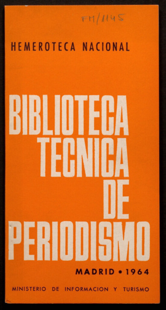 Miniatura de Biblioteca de periodismo