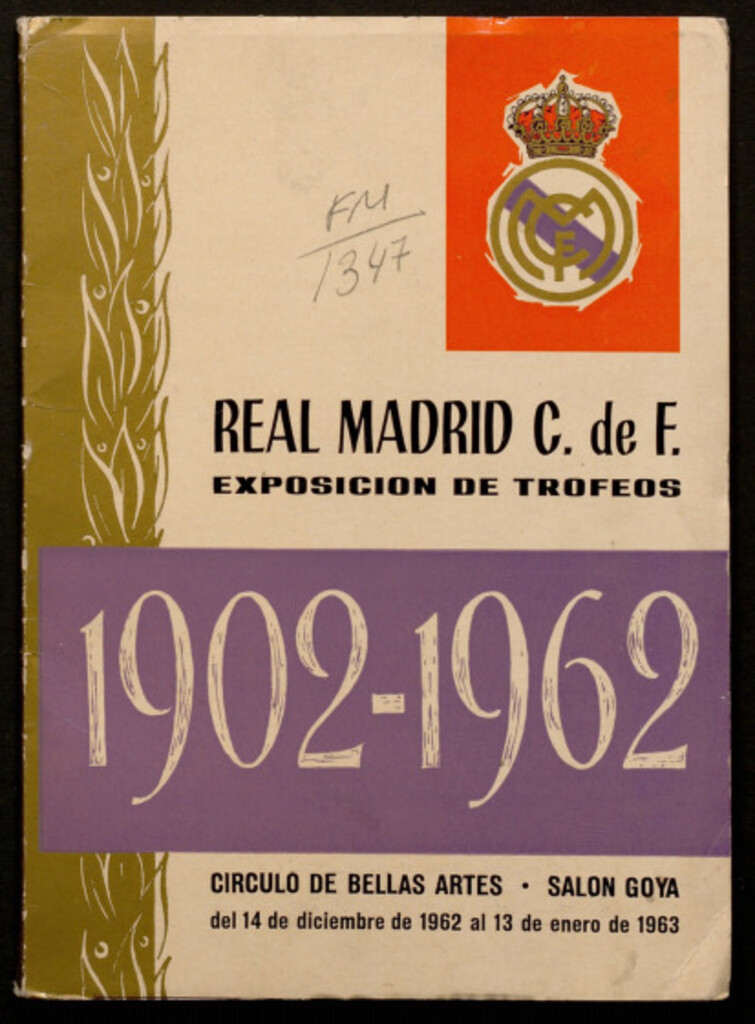 Miniatura de Exposición de trofeos, 1902-1962