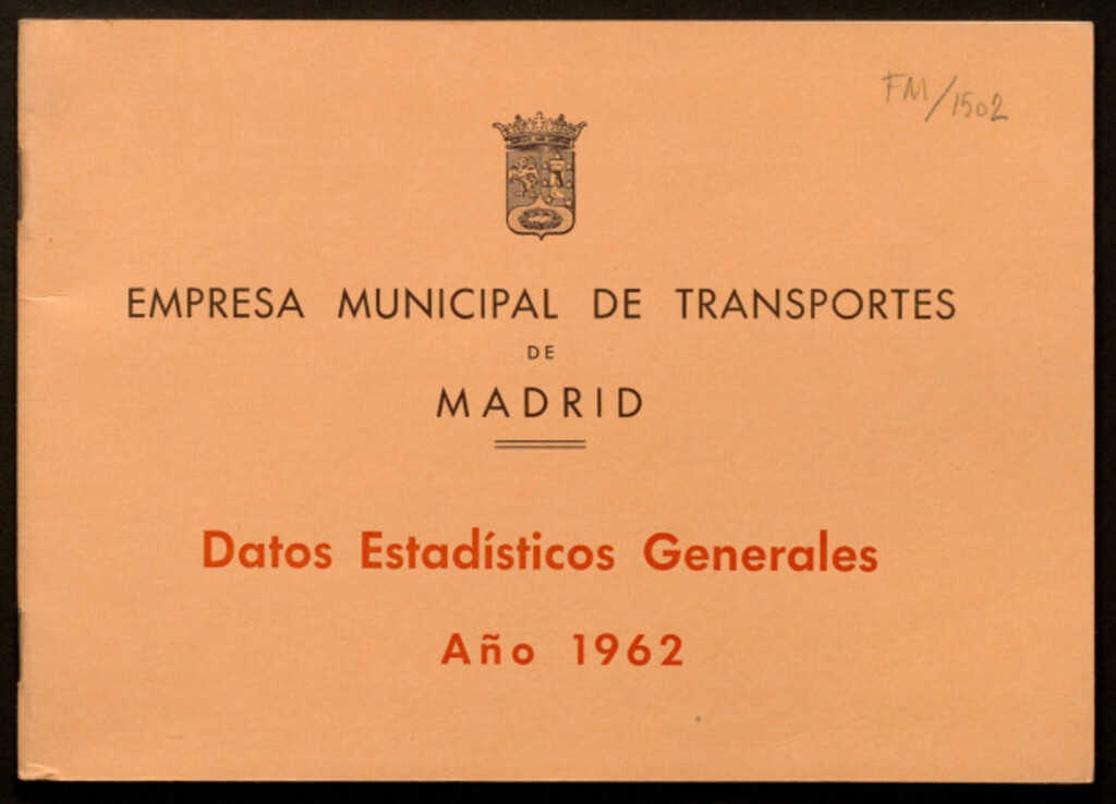 Miniatura de Datos estadísticos generales año 1962