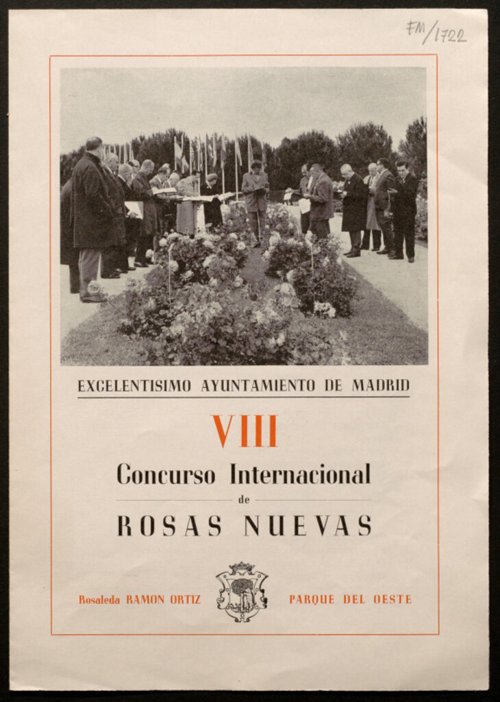 Miniatura de VIII Concurso Internacional de Rosas Nuevas, Rosaleda Ramón Ortiz (Parque del Oeste)