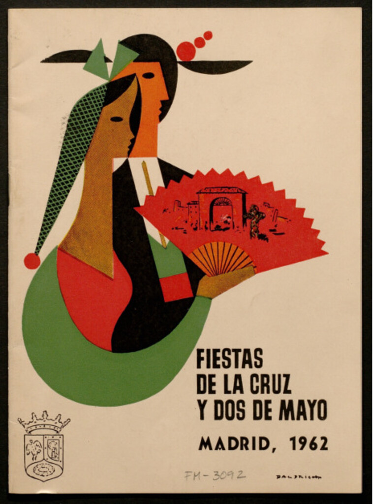 Miniatura de Fiestas de la Santa Cruz y del Dos de mayo, durante los días 29 y 30 de abril, y 1, 2, 3 y 4 de mayo, año 1962 : programa oficial