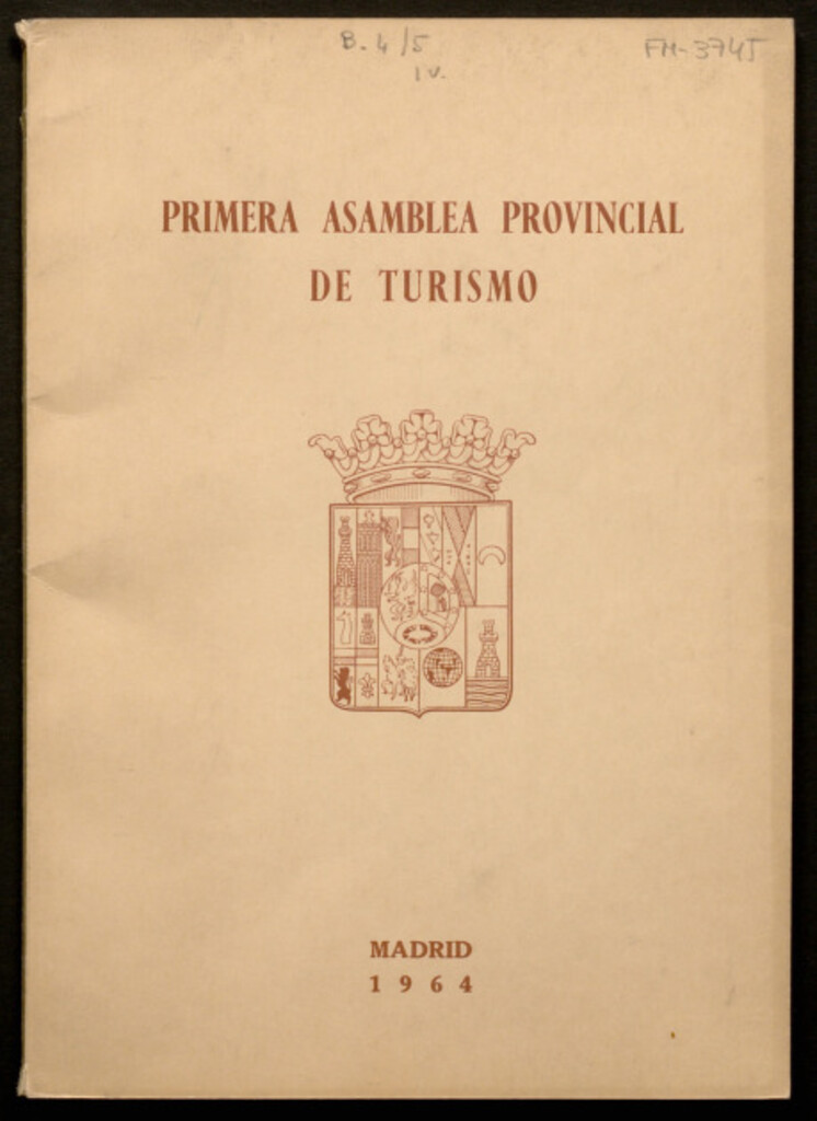 Miniatura de Primera asamblea provincial de turismo