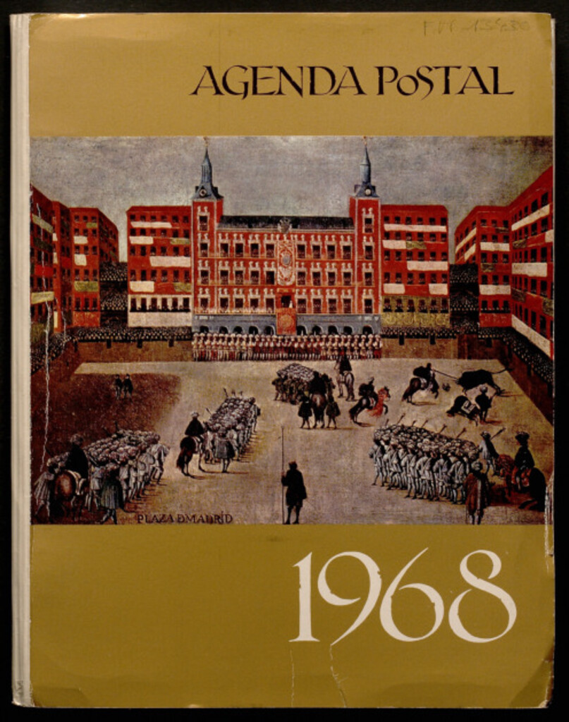 Miniatura de Agenda postal 1968
