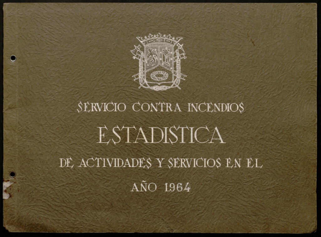 Miniatura de Servicio contra incendios  : estadística de actividades y servicios en el año 1964