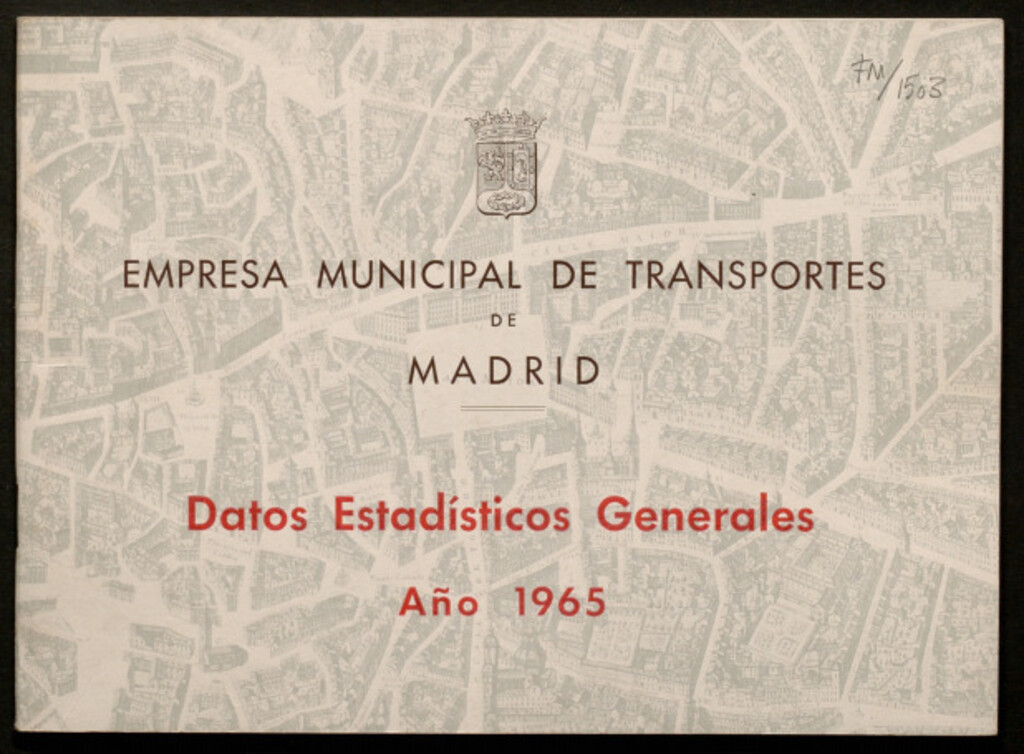 Miniatura de Datos estadísticos generales año 1965