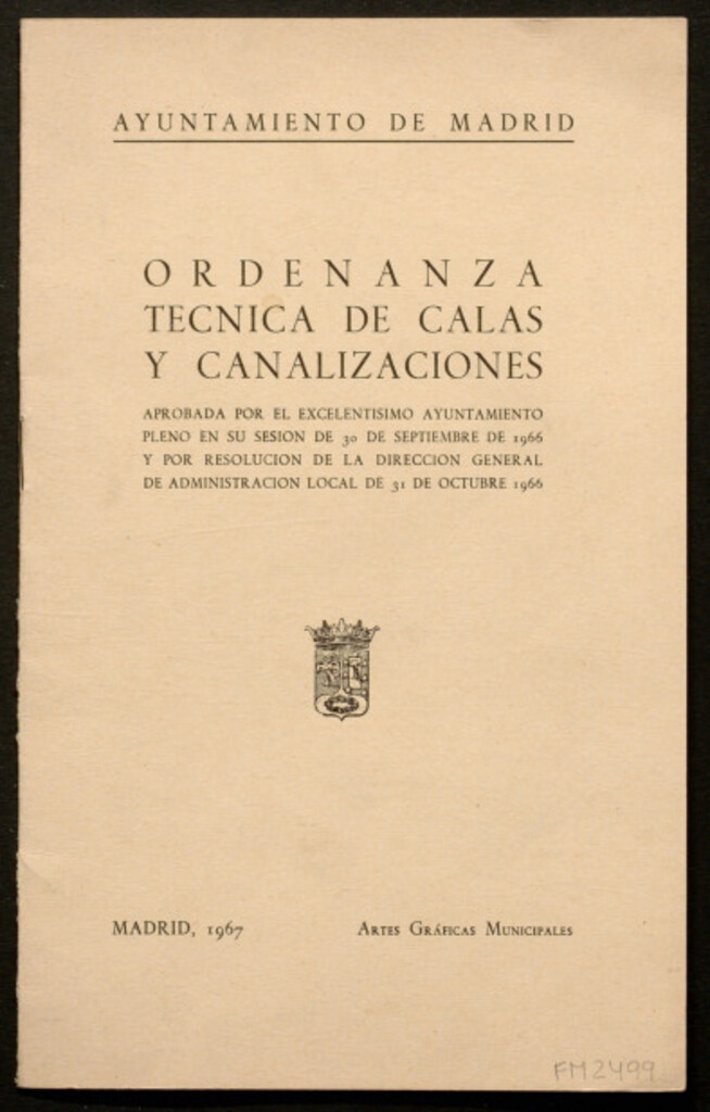 Miniatura de Ordenanza técnica de calas y canalizaciones...