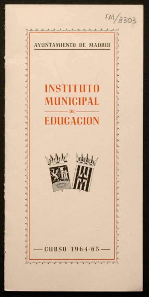 Miniatura de [X Intercambio Escolar Madrid-Barcelona para alumnos de Enseñanza Primaria (segunda fase)], curso 1964-65 Instituto Municipal de Educación
