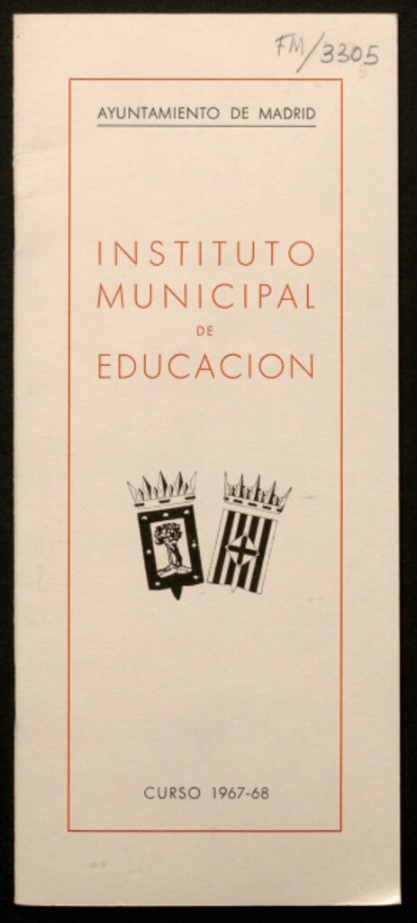 Miniatura de [XIII Intercambio Escolar Madrid-Barcelona para alumnos de Enseñanza Primaria (segunda fase)], curso 1967-68 Instituto Municipal de Educación
